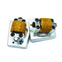 Vacuum Brazed Frankfurt Bush Hammer Roller For Concrete Grinding