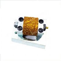Boreway Manufacturer Vacuum Brazed Frankfurt Alloy Bush Hammer Roller for Marble Grinding