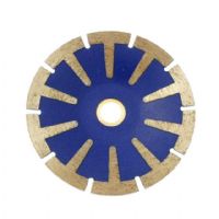 Boreway 125Mm T-Segmented Concave Blade Diamond For Granite Stone Cutting