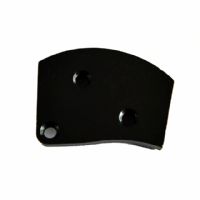 Two Round Segments Trapezoid Diamond Concrete Grinding Shoes With Thread Holes