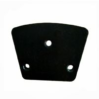 Single Round Segment Diamond Metal Bond Trapezoid Floor Pads For Coating Removal
