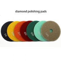 4inch 100mm Wet Use Polishing Pads Abrasive Disc For Stone Flexible Marble