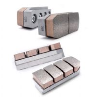 Concrete Grinding Tools Polishing Pads Metal Bond Diamond Fickert Type Block For Granite Marble