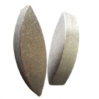 Boreway Oval Sharp Diamond Abrasive Segment Stone Grinding Disc Abrasive Wheel For Concrete Floor