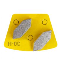 Best Sale Trapezoid Bose 2 Hexagon Segment Metal Diamond Polishing Grinding Pads For Floor Grinder