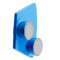 Quick Change Concrete Grinding Discs Trapezoid Two Round Segments Diamond Grinding Block Concrete Grinding Pads