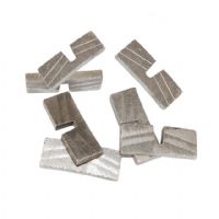 Boreway U Notch Diamond Saw Blade Tool Segments For Edge Cutting Stone 