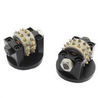 Boreway Premium Redi Lock Husqvarna Bush Hammer Roller Grinding Disc With 30 Carbide Segment