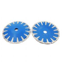 Hot Sintered Concave Blade High Efficiency T-Segment Saw Blade Curved Diamond Cutter Sink Tool With Protective Teeth