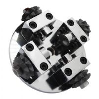 Boreway Factory Supply Diamond Star Bush Hammer Plate For Grinding Stone Concrete Litchi Surface Alloy Segment