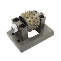45 Teeth  Tungsten Carbide Alloy Frankfurt Bush Hammer Roller Tool for Concrete Grinding