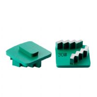 Quick Change Z Segment Bar Diamond Grinding Wheels Concrete Floor Grinding Block For Redi Lock Style
