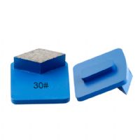 Metal Bond Rhombus Segment Grinding Pads Redi Lock Diamond Tooling Concrete Floor Grinding Discs for Husqvarna