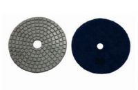 3 inch white wet and dry use square shape diamond polishing pad