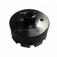 Diamond core drill bit set for quartz