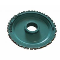 Semicircular diamond profling wheel 