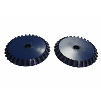 Concrete diamond segmented chamfer profiling wheel