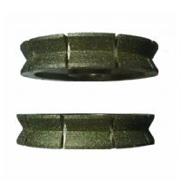 Dia.140 diamond electroplated v shape grinding wheel for stone
