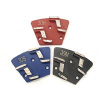 Double Z Shape Segments New Design Trapezoid Grinding Disc Grinding Shoes For Concrete Floor