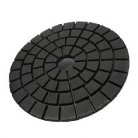 Premium Resin Bond Black Buff Diamond Polishing Pads For Granite Marble Stone