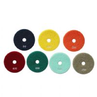 Colorful Resin Bond Diamond Polishing Pads For Polishing Stone Glass Ceramics