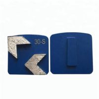 Redi Lock Scanmaskin Double Arrow Segment Concrete Grinding Shoes For Concrete Floor