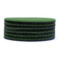 4 Inch Small Lattice Diamond Polishing Pad For Concrete Marble Granite