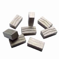 Boreway High Frequency Welding Diamond Cutting Sandwich V Shape Segment for Stone Plate