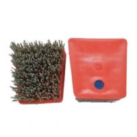 Frankfurt Style Head Silicon Carbide Wire Brush 80 Grit For Stones