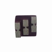 High Efficiency Dumbbell Shape Redi Lock Diamond Concrete Floor Grinding Shoes For Husqvarna Grinding Machine
