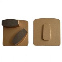 Redi-Lock Metal Diamond Grinding Polishing Plates For Concrete Floor
