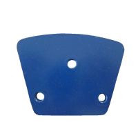 Arrow Segment Trapezoid Diamond Grinding Plates Shoes For Concrete Floor