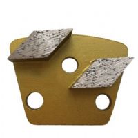 Double Rhombus Segments Trapezoid Diamond Concrete Floor Grinding Shoes