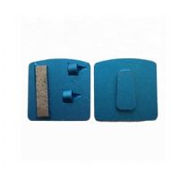 Sharp Segment Two PCD Redi Lock PCD Diamond Grinding Block For Epoxy Glue Coating Removing