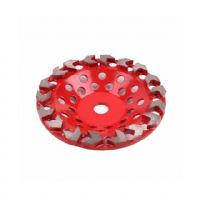 7 Inch Eighteen Arrow Segments Diamond Concrete Grinding Disc For Concrete Terrazzo Floor