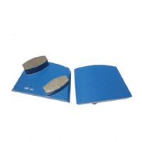 Two Drum Segments Lavina Concrete Diamond Grinding Pads For Concrete Floor Renovation