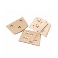 Two Quarter PCD Thread Holes Quick Lock Lavina Diamond Concrete Grinding Pads For Epoxy Removal
