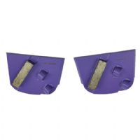 Double PCD And Single Bar Segment Diamond Grinding Shoes For Lavina Machine 