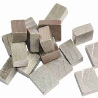 Boreway 1700mm Hot Pressed Sintered Power Tool Parts Diamond Stone Granite Cutting Segment For Manufacturer