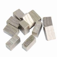 Borewy 2000mm Silver Welding v Step Diamond Granite For Cutting Blade Segment Wholesaler