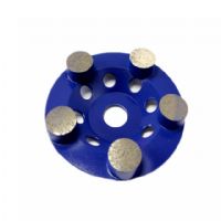 5 Inch D125MM Concrete Diamond Grinding Plate For Concrete Terrazzo Floor