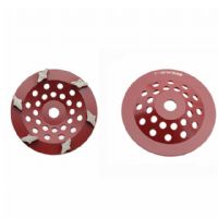 7 Inch D180MM Six Star Shape Segments Floor Diamond Grinding Plates For Stone Floor