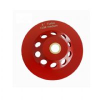 Super Long Grinding Life 5 Inch 18 Segments Diamond Grinding Cup Wheel For Concrete Terrazzo Floor