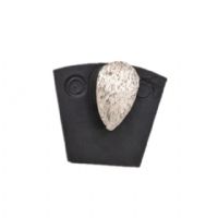 Single Oval Segment Two Pins Diamond Concrete Grinding Tools For Concrete And Stone Floor