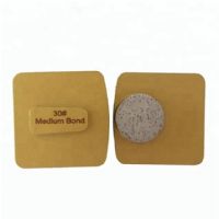 Redi Lock Diamond Grinding Shoes Concrete Polishing Disc With Single Round Segment For Concrete And Terrazzo Floor