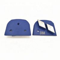 Two Rhombus Segments Lavina Diamond Concrete Grinding Shoes For Lavina Grinder