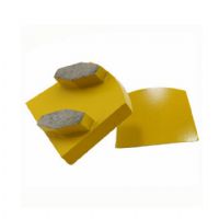 Double Segments Top Quality Lavina Diamond Concrete Grinding Block For Stone And Concrete