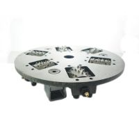 300mm 6 Rollers Diamond Bush Hammer Plate Wheel for Floor Grinding 