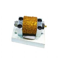 Vacuum Brazed Frankfurt Diamond Bush Hammer Roller For Stone