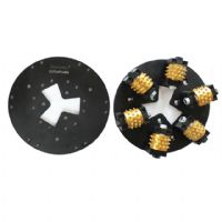 300mm HTC Bush Hammer Plate For Concrete And Stone